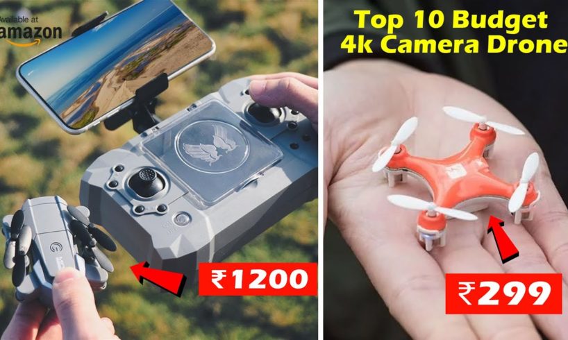 10 Best Budget Camera Drones On Amazon | Camera Drones | Cheapest Camera Drone | Best Drones