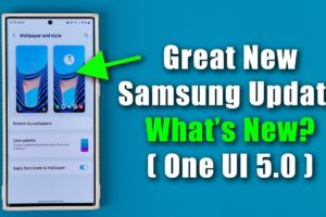 Great New Samsung Update for Galaxy Smartphones - What's New? (ONE UI 5.0 Only)