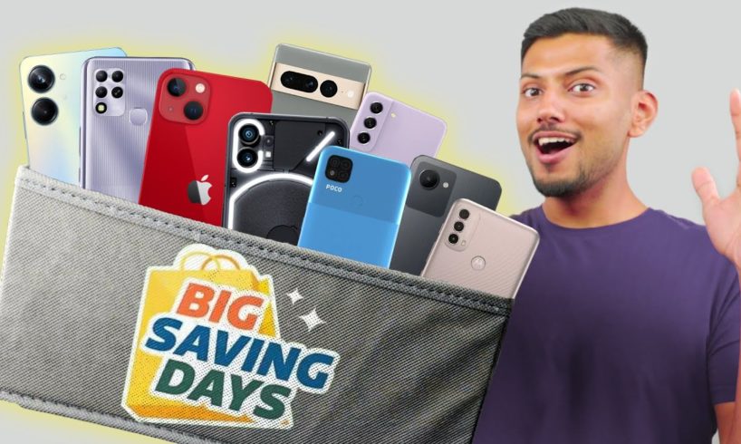 Top Deals on  Smartphones during Flipkart Big Saving Days !