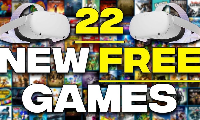 22 NEW & FREE META QUEST 2 GAMES! APPLAB + SIDEQUEST | VR | Oculus