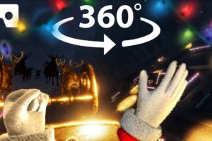 360° Christmas Santa Sleigh Ride Virtual Reality