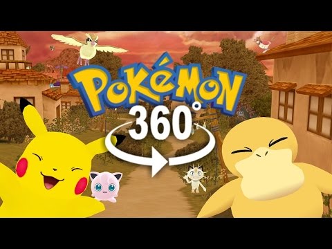 Pokémon GO! - 360° Adventure Video! - (The First 3D VR Game Experience!)