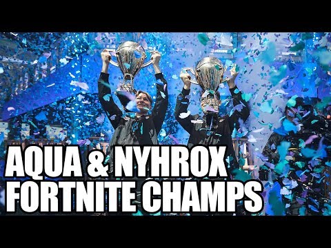 Fortnite World Cup duos champions Nyhrox and aqua on their strategy | ESPN Esports