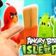 Angry Birds But In Virtual Reality is so fun