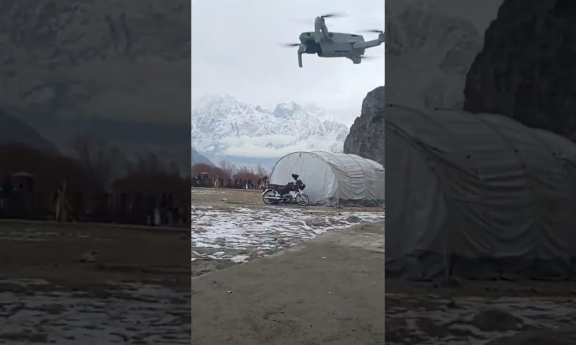 First Time Shots On Drone Camera 😱 Siachen Mountain 🏔️#yoyosarkarvlog #vlogger #droneshoot #shorts