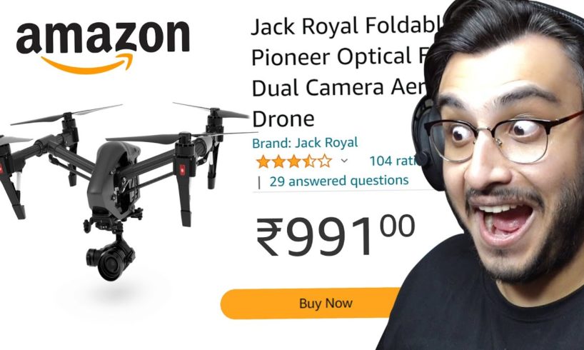 I BOUGHT THE CHEAPEST DRONE FROM AMAZON