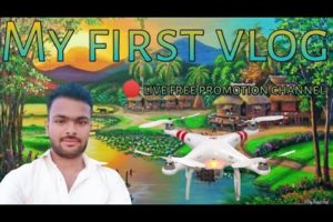 my first vlog Drone camera shoot video
