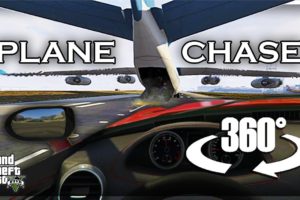 Virtual Reality Airport Chase | GTA V 360° Experience