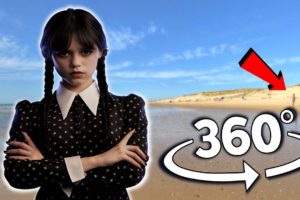 360 Wednesday Addams Finding Challenge #2 But it's 360 degree video | VR 360