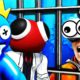 Escaping RAINBOW FRIENDS PRISON In VIRTUAL REALITY
