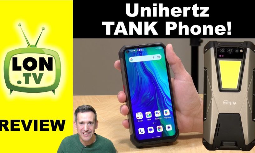 The Unihertz Tank Smartphone is Large and In Charge - Powerbank, phone and Lantern in one device!