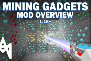 Minecraft | Mining Gadgets Mod Overview (1.16+)