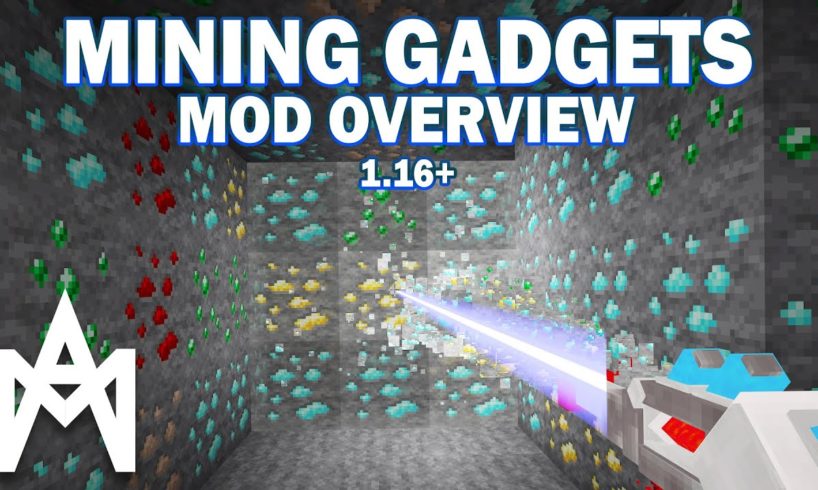 Minecraft | Mining Gadgets Mod Overview (1.16+)