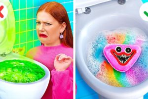 AWESOME TOILET GADGETS || Best Lifehacks & Ideas for Bathroom! Useful Parenting Tips by 123 GO!