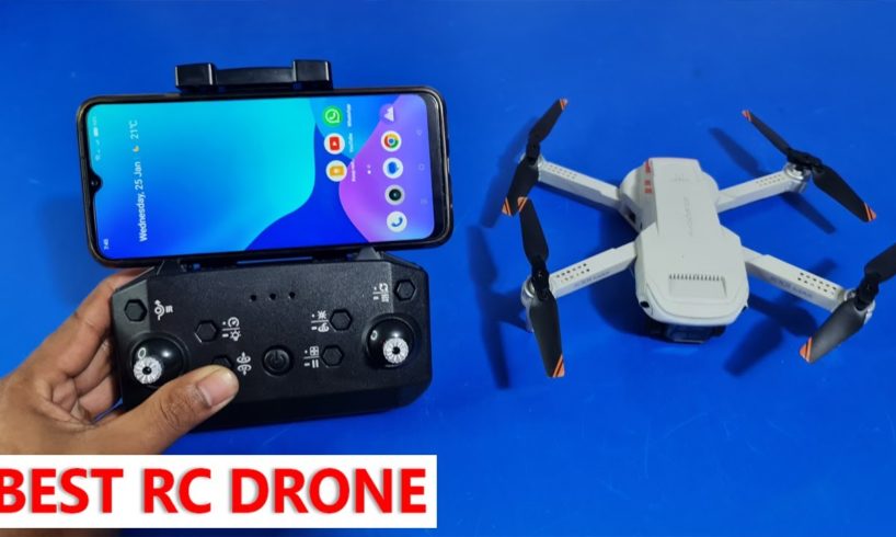 Best RC Drone Camera, Drone K101 MAX Unboxing Flying & Video Test By Water Prices