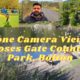Drone Camera View of Moses Gate Country Park, Bolton