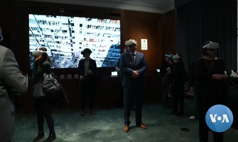 War Up Close: Exhibit Shows Russia's Invasion of Ukraine Through Virtual Reality