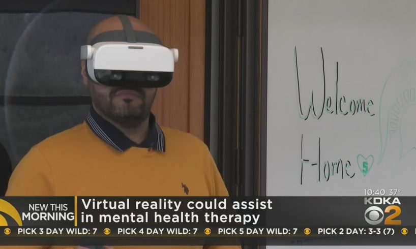 Virtual reality could assist in mental health therapy
