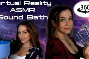 ASMR 360° Virtual Reality Cosmic Sound Bath RP👂 Deep Healing & Sleep🌙Singing Bowls💫Tuning Forks🌟