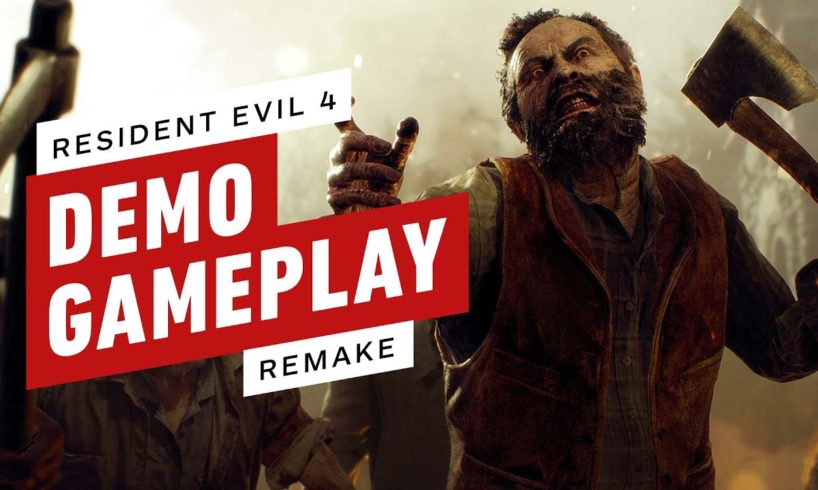 Resident Evil 4 Chainsaw Demo Gameplay - Full Playthrough