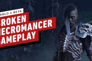 Absolutely BROKEN Necromancer Gameplay - Diablo 4 Beta