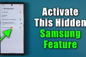 Activate Powerful Hidden Feature on ALL Samsung Galaxy Smartphones (S23 Ultra, S22 Ultra, etc)