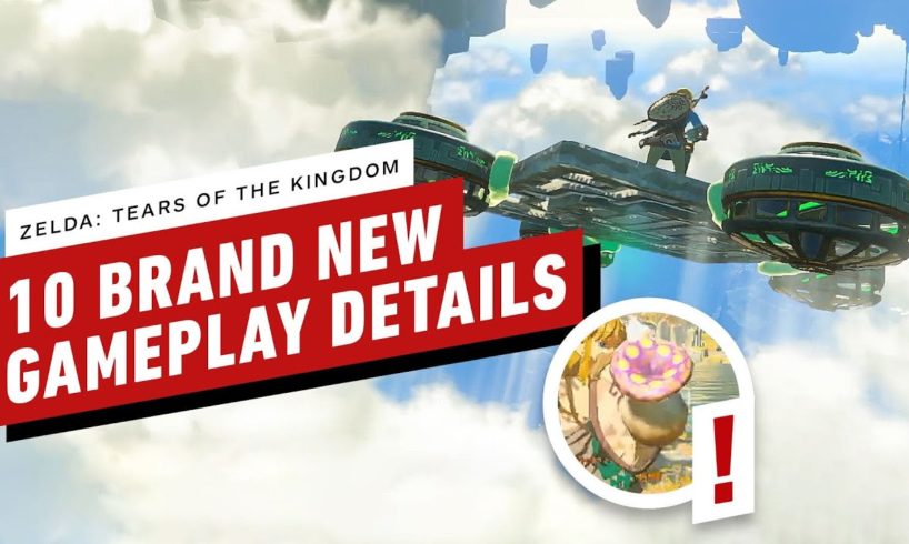 The Legend of Zelda: Tears of the Kingdom - 10 Awesome New Gameplay Details