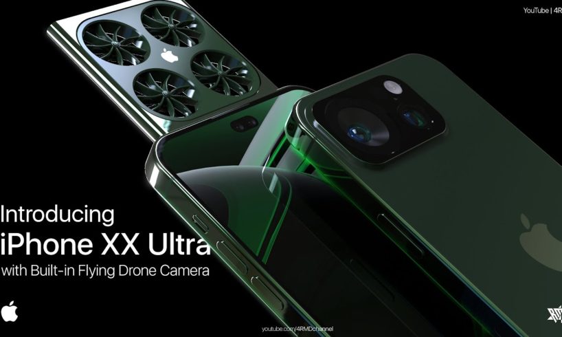 Future iPhone XX Ultra with Flying Drone Camera | Apple - Concept Trailer