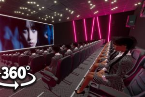 Wednesday Addams 360° - CINEMA HALL | VR/360° Experience - PART 2
