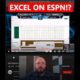 Excel on ESPN!? #shorts