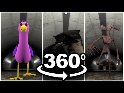 VR 360 Escape in The Tunnel..