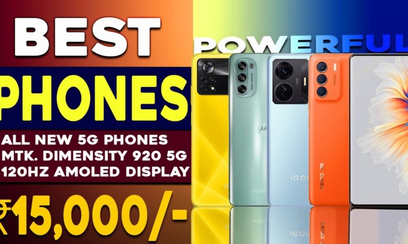 Best 5g Smartphones Under 15000 | Powerful Gaming Phone |120hZ sAmoled Display |Best Phone Under 15k