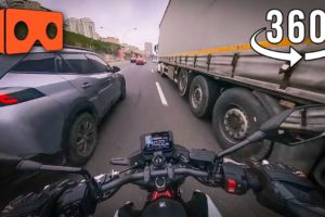 360° VR Video | Honda Hornet 2023 | Motorcycle in Virtual Reality | Kolaçan