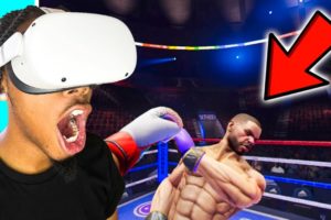 THIS NEW VIRTUAL REALITY BOXING GAME IS CRAZY!!!