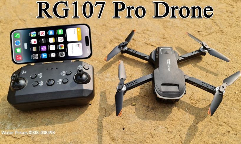Best Drone Camera cheap Prices, RG107 Pro Drone Camere Unboxing Review in Water Prices