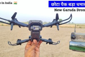 New Foldable Drone with Dual HD Camera & Obstracle avoidance feature//Chhote Garuda review