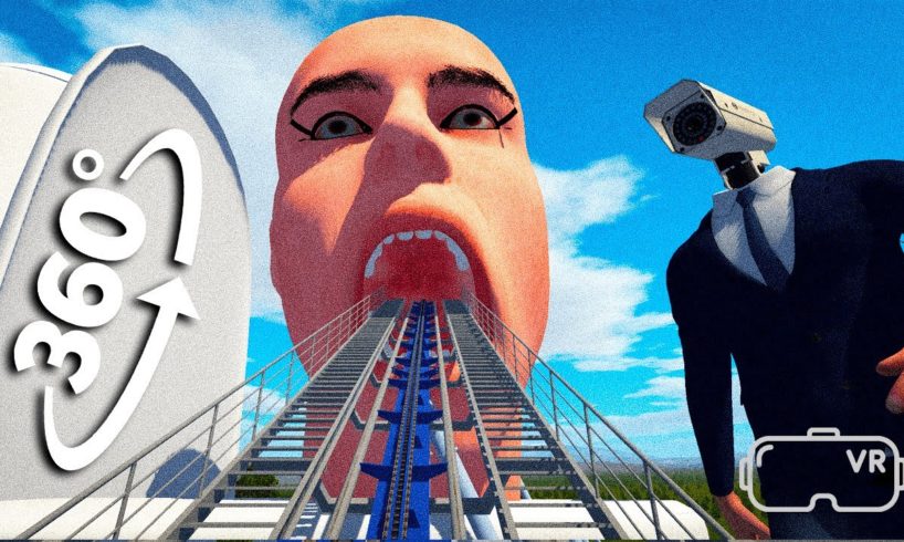 Skibidi Toilet 360° -  Roller Coaster VR