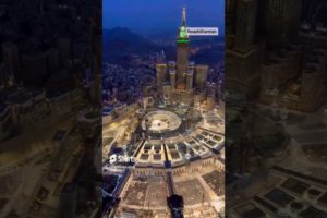 Beautiful View Of Kaaba from Drone Camera