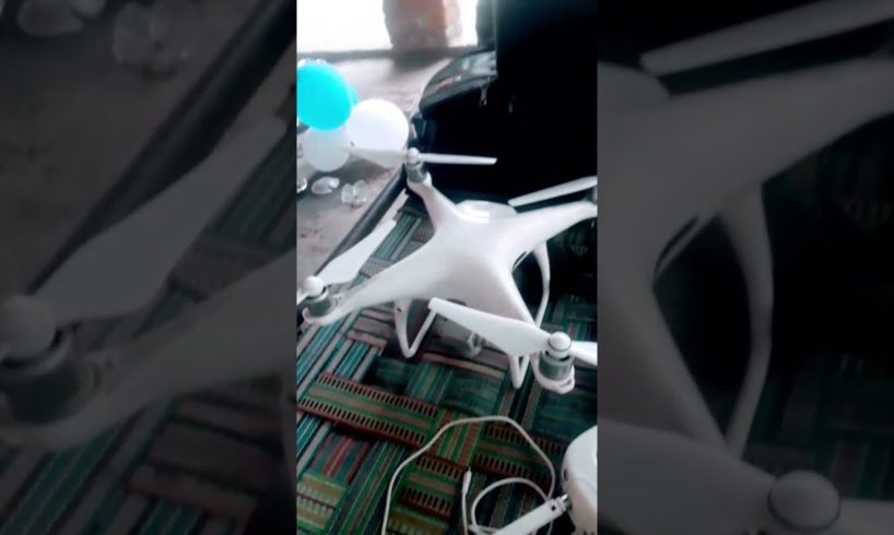 Drone camera fly