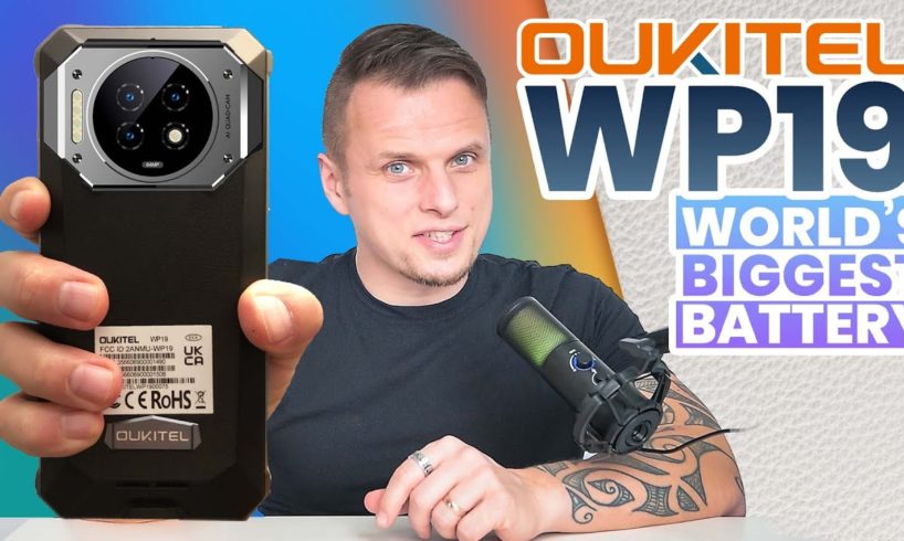 OUKITEL WP19: Smartphone With The Biggest Battery EVER!!! // Complete Review