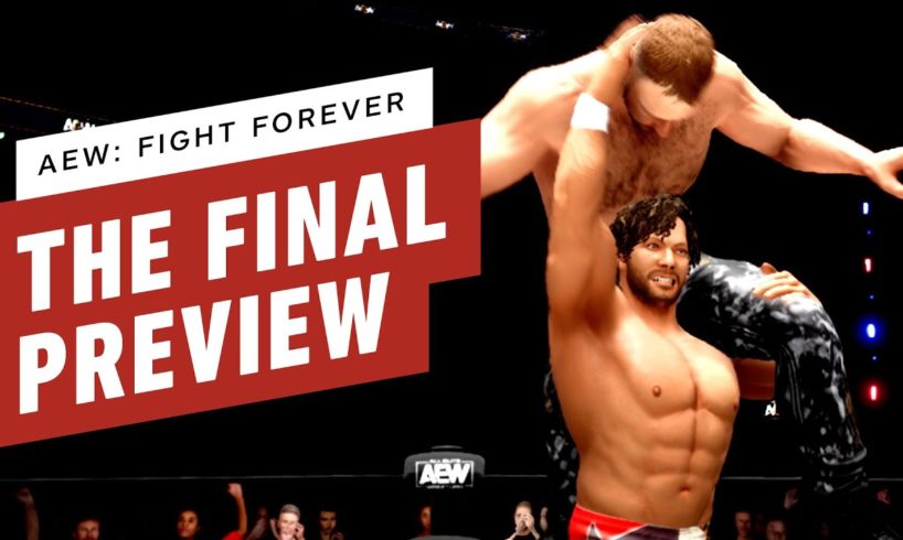 AEW Fight Forever: The Final Preview