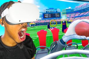 THE NFL’s NEW VIRTUAL REALITY GAME MODE IS CRAZY!!!