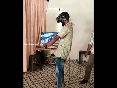 First experience in Virtual Reality 😌  |Funny VR fails|Kerala| #Virtual_Reality