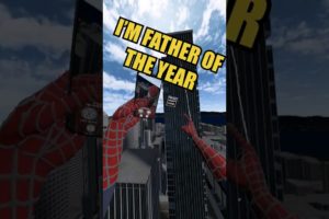 Spider-Man VR is FATHER OF THE YEAR 🥳🎉 #spiderman #virtualreality #vr #gaming