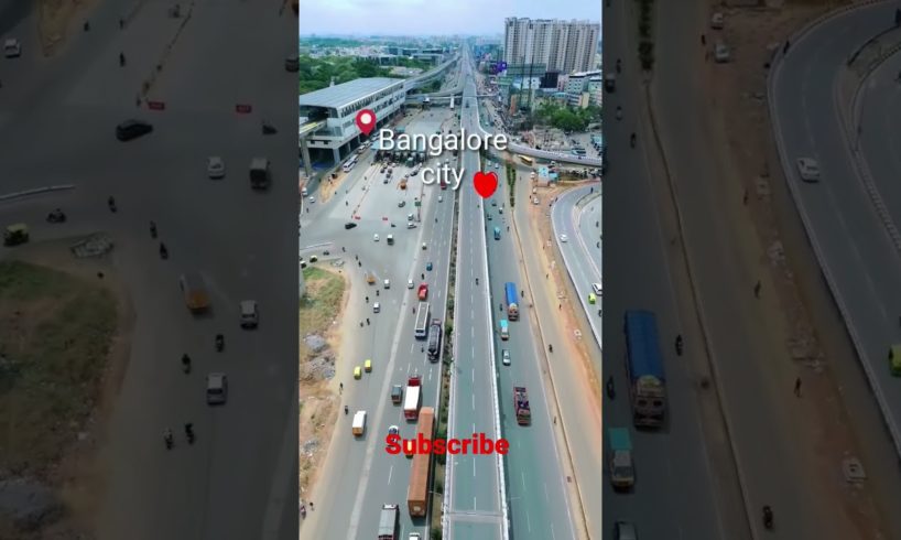 Bangalore #smart city 🏙️🌆 drone camera video soot #viral #viralreels #trending