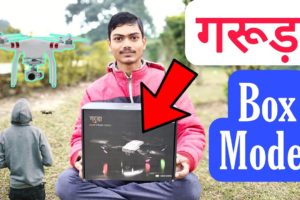 (Daddydrones) Garuda Box Model Drone Unboxing & Review | Drone Camera Quality,Stability,Speed Etc...