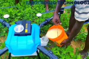 10 litres agriculture spraying drone at low cost