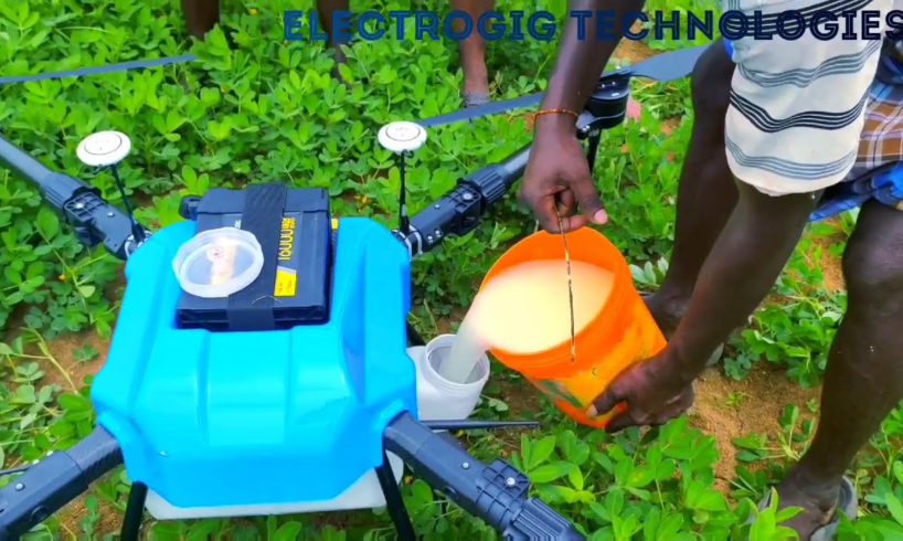 10 litres agriculture spraying drone at low cost