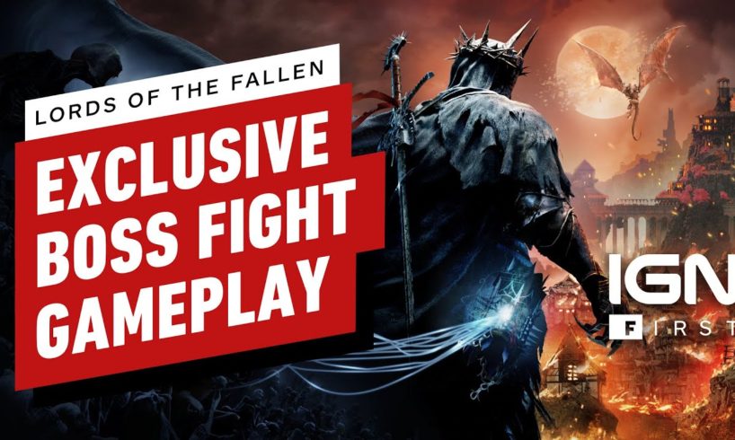 Lords of the Fallen: Tancred and Reinhold Boss Fight Gameplay | IGN First