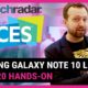 Hands-on with the SAMSUNG GALAXY NOTE 10 LITE | TechRadar at CES 2020